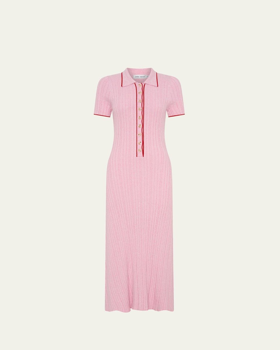 Penelope Ribbed Midi Dress